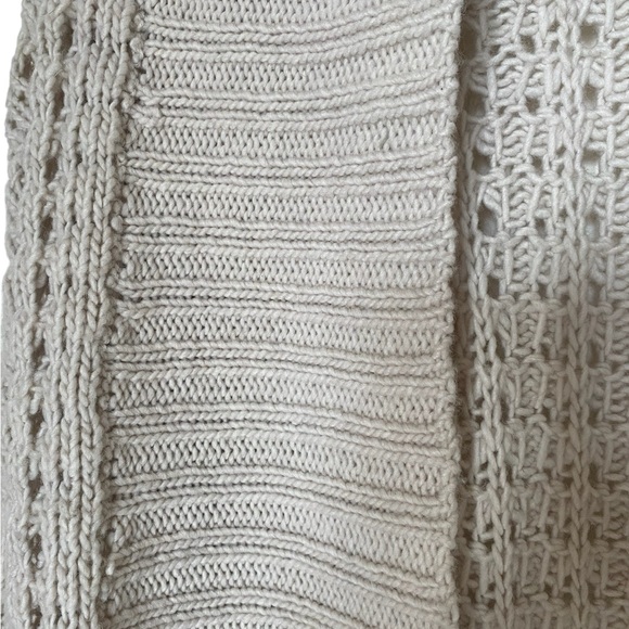 Express Women’s Open Front Chunky Alpaca Wool Sweater Size S - Picture 3 of 10